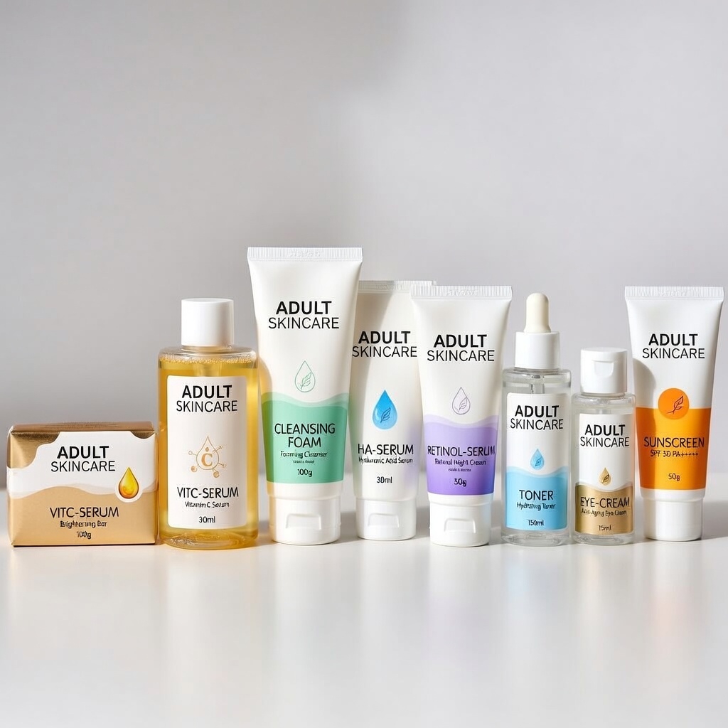 アダルトスキンケア製品 - アンチエイジング・ブライトニングOEM/ODM